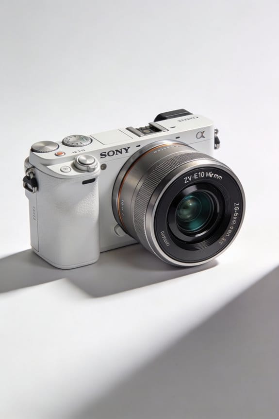 sony zv e10 camera selection