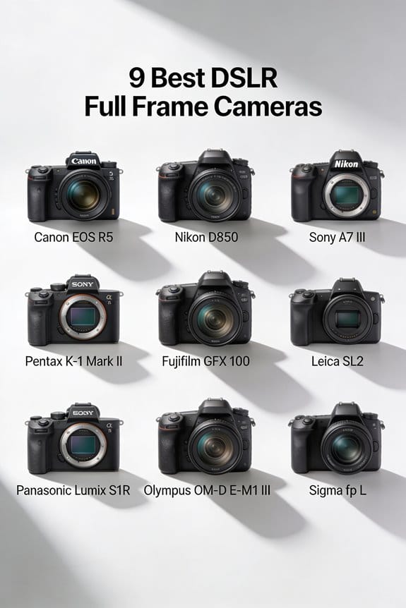 top dslr full frames
