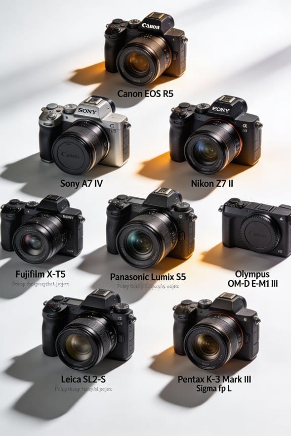 top dslr mirrorless cameras
