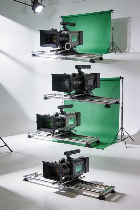 top green screen selections