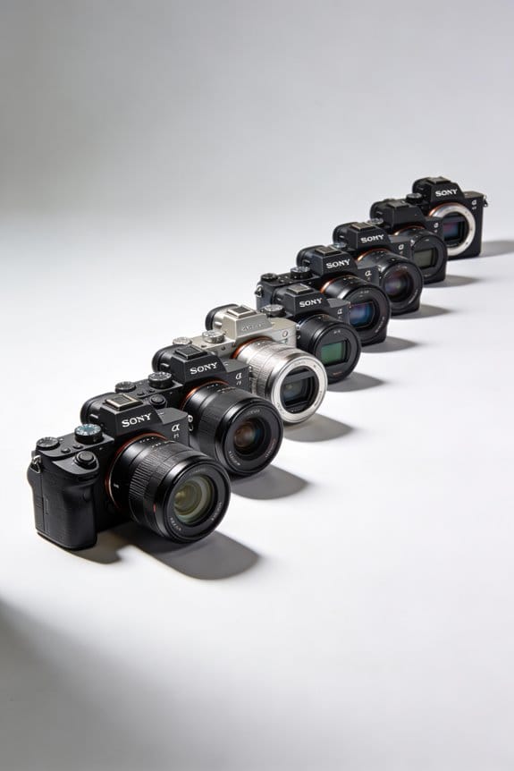 top sony mirrorless cameras