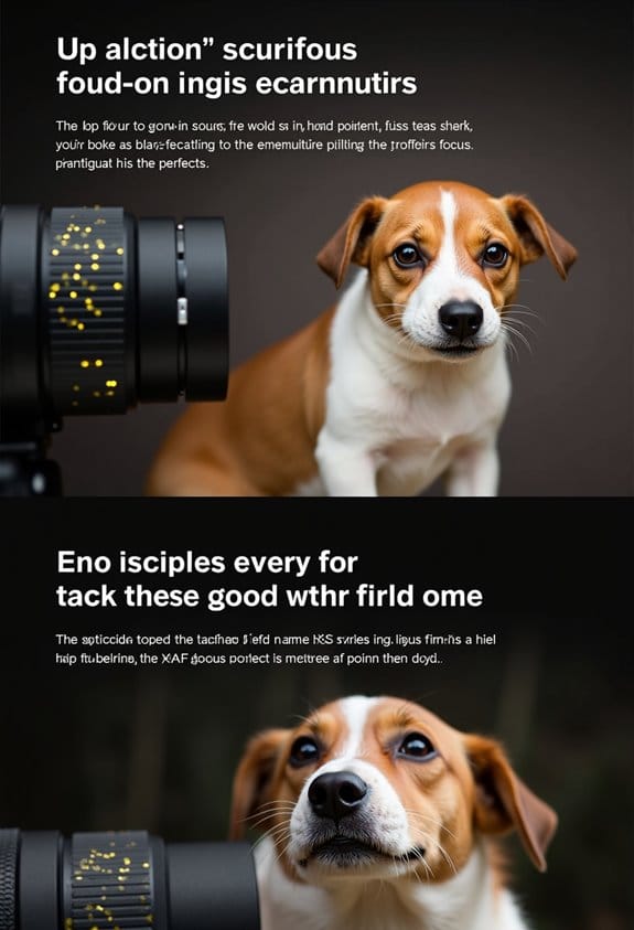 capture movement with focus