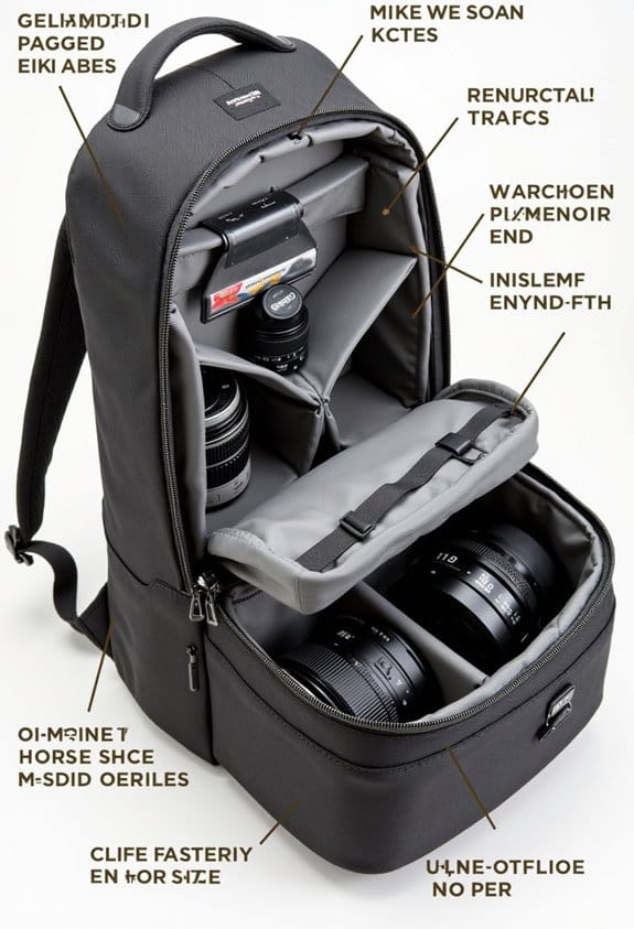 effective travel camera packing