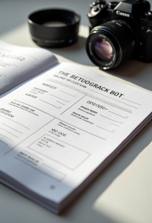 photography goals and features