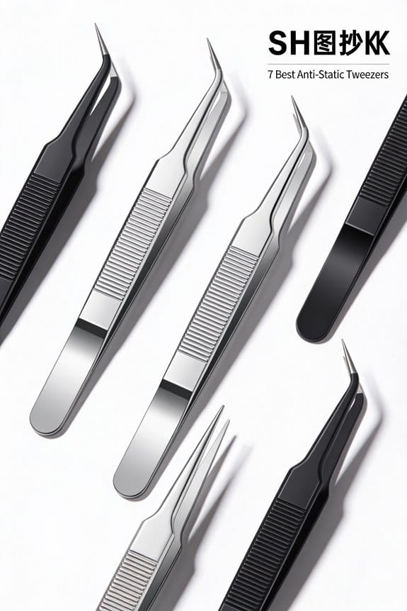 precision anti static tweezers guide