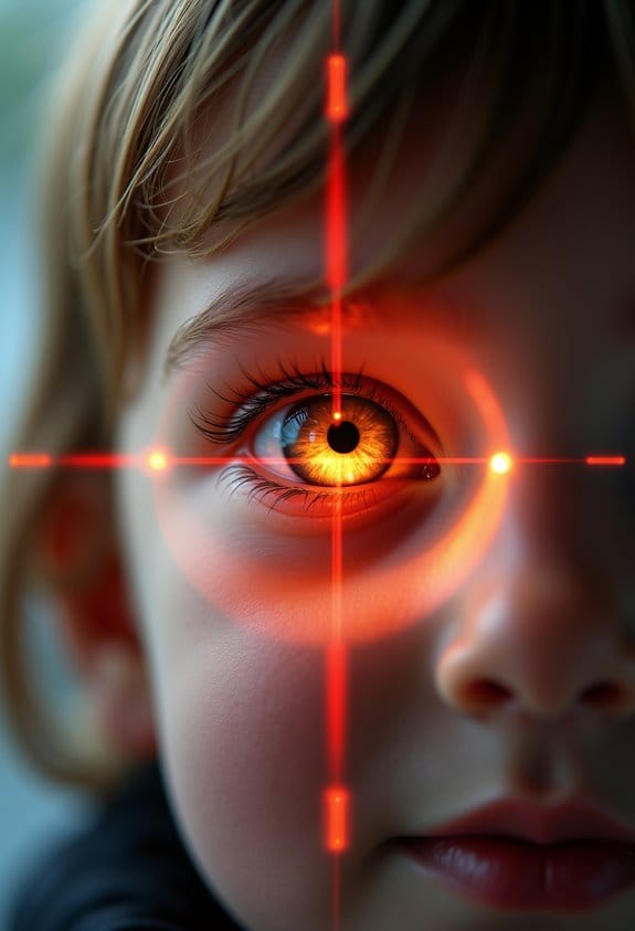 sharp focus on eyes